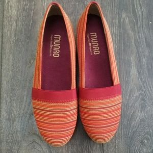 Munro Bonita Red Striped Multi Fabric
